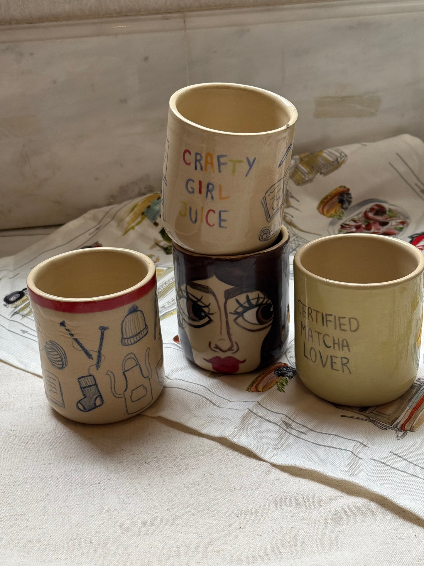 Portrait of a Lady Handcrafted Mug