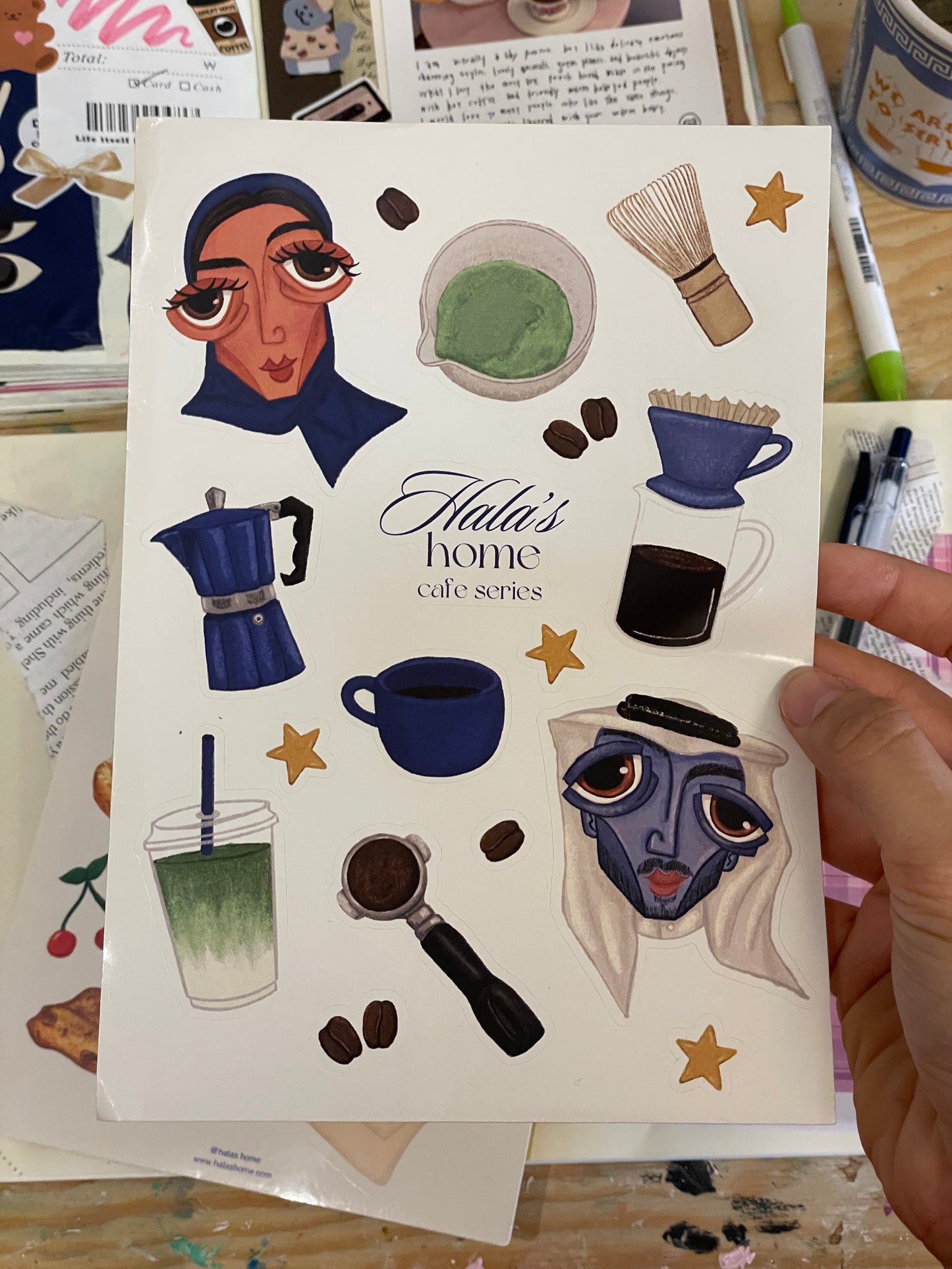 Cafe Series Stickers