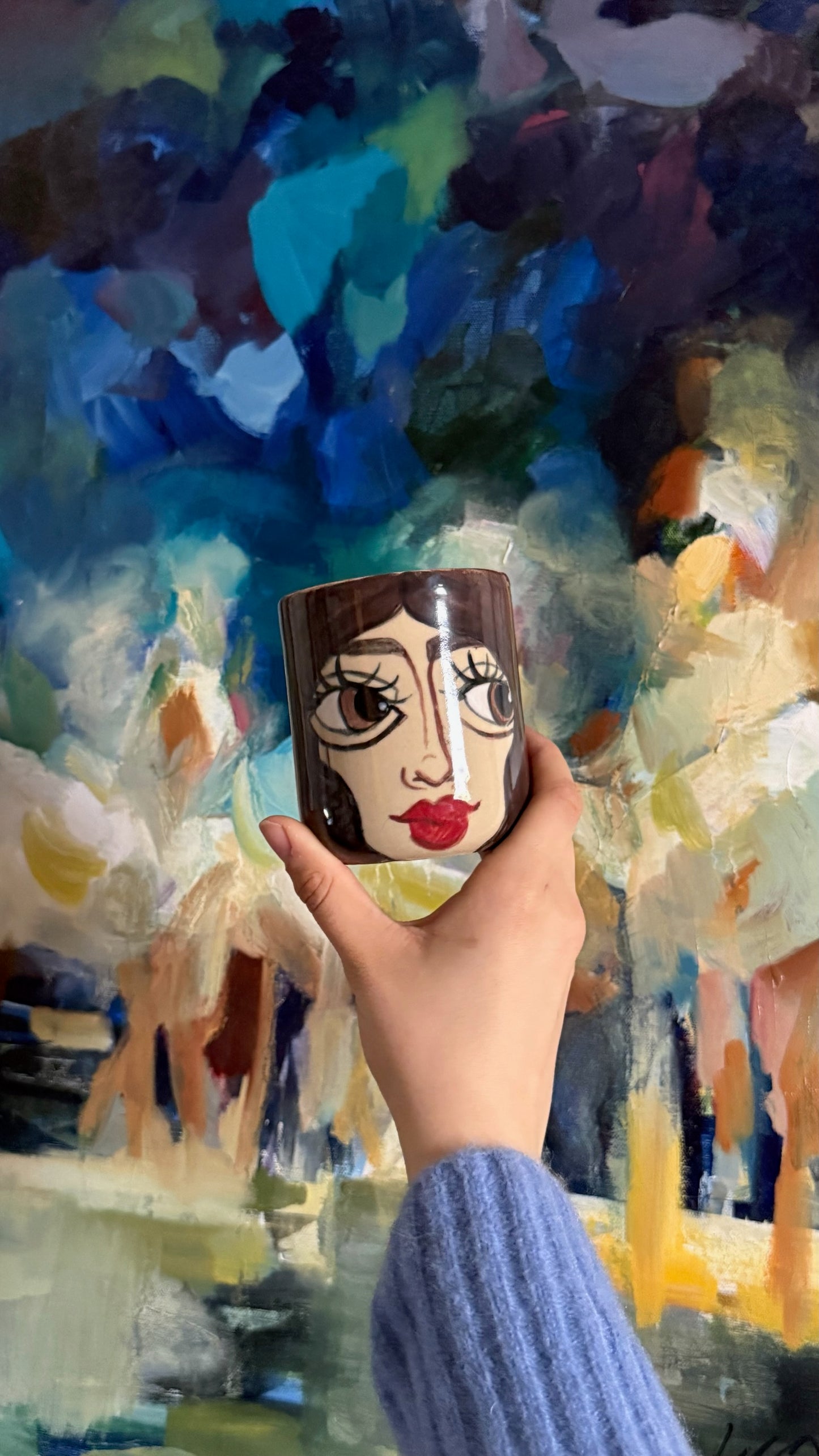 Portrait of a Lady Handcrafted Mug