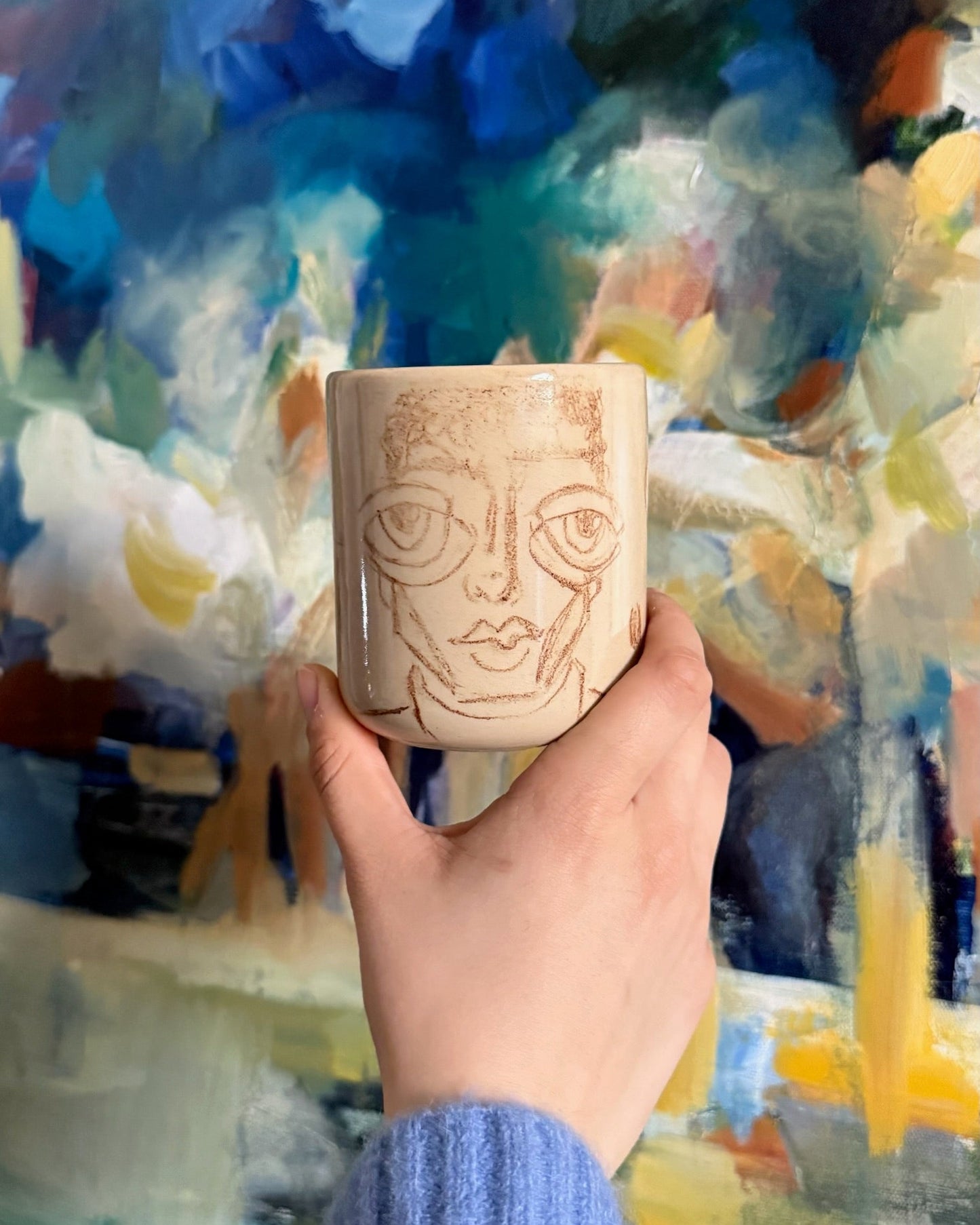 Rustic Coffee Handcrafted Mug