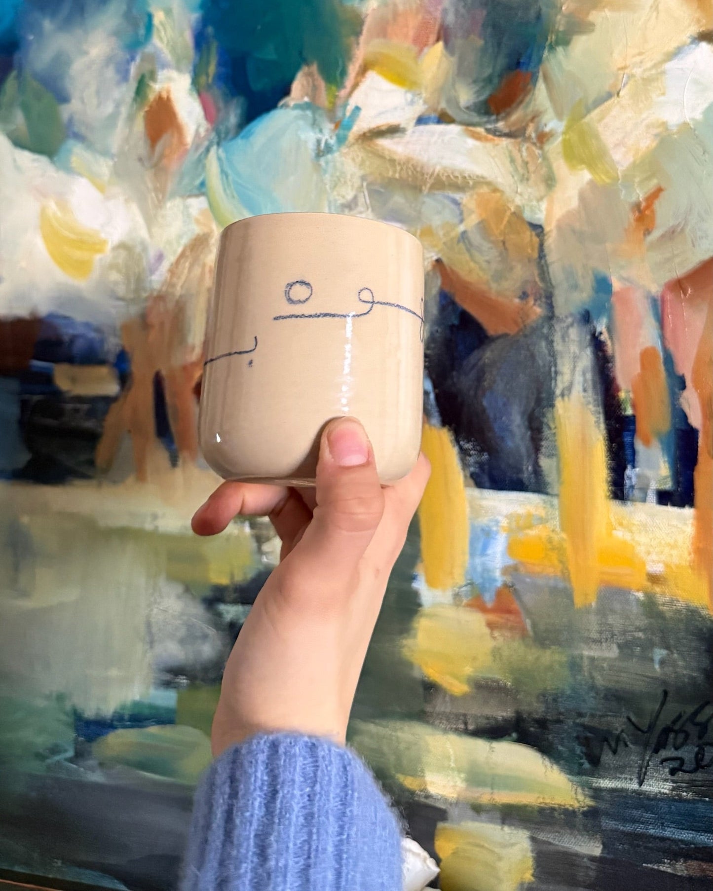 Gahwa Break Handcrafted Mug