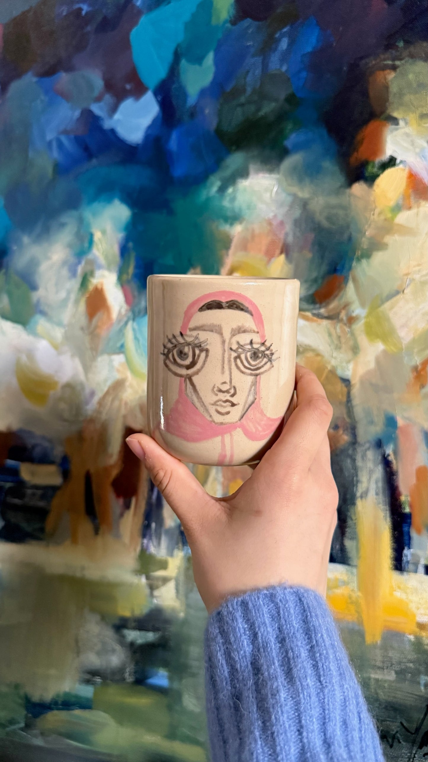 Crafty Girl Fuel Handcrafted Mug