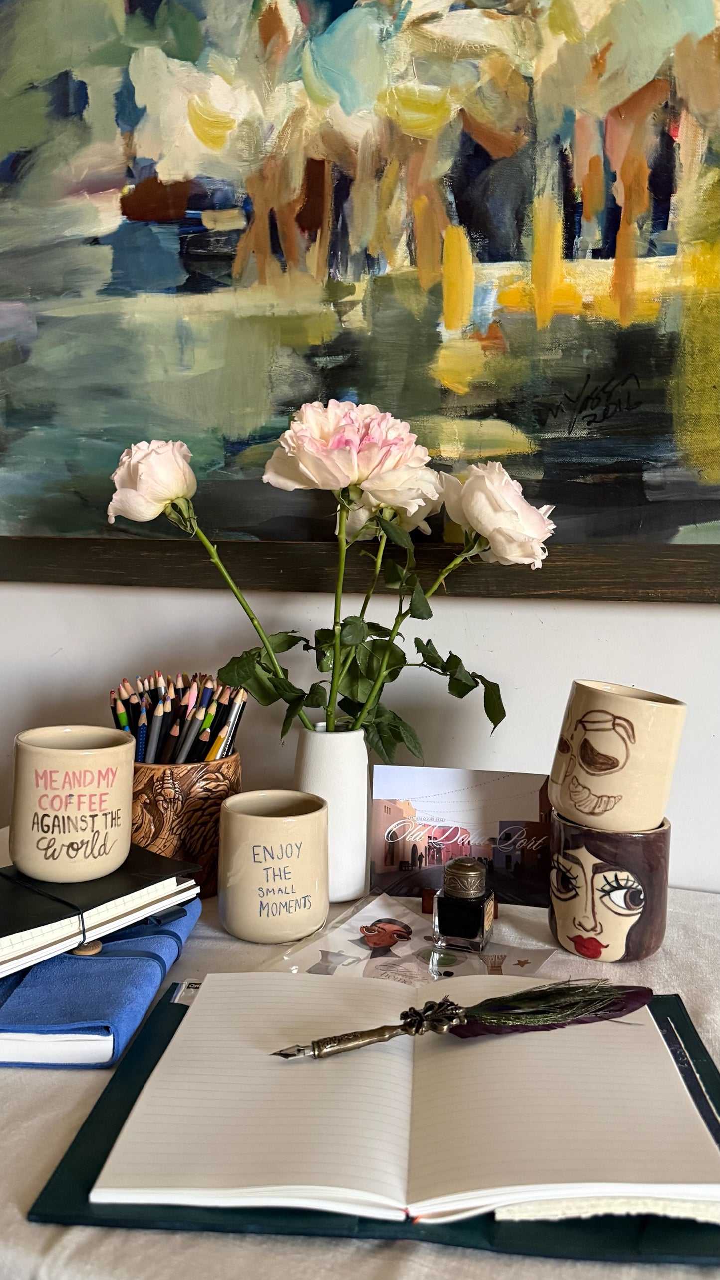 Portrait of a Lady Handcrafted Mug