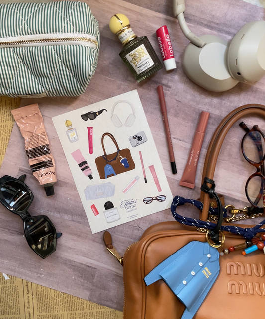 Hala's Home Bag Essentials Sticker Sheet